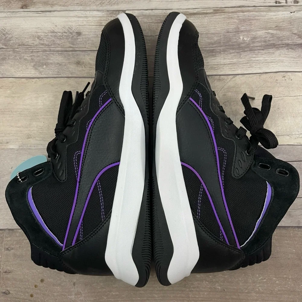 Puma Men's RB Payoff‎ Mesh High Top Sneaker Black Size 11